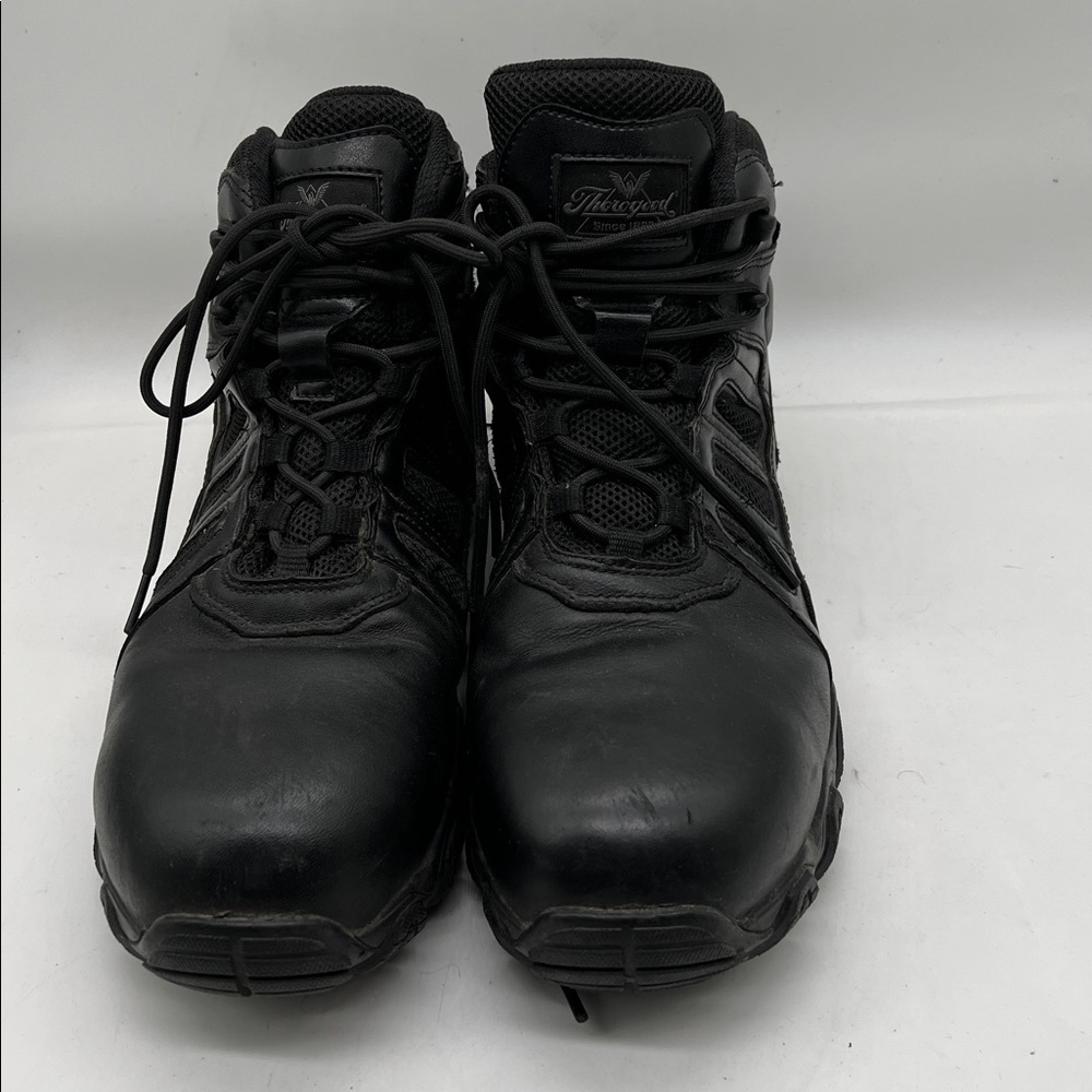 Thorogood 6 Crosstrex Side Zip Comp Toe Tactical Boots Mens size 10.5 M